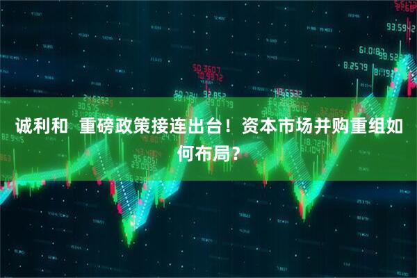 诚利和  重磅政策接连出台！资本市场并购重组如何布局？